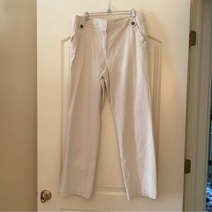Talbots Light Beige Stretch Pants
